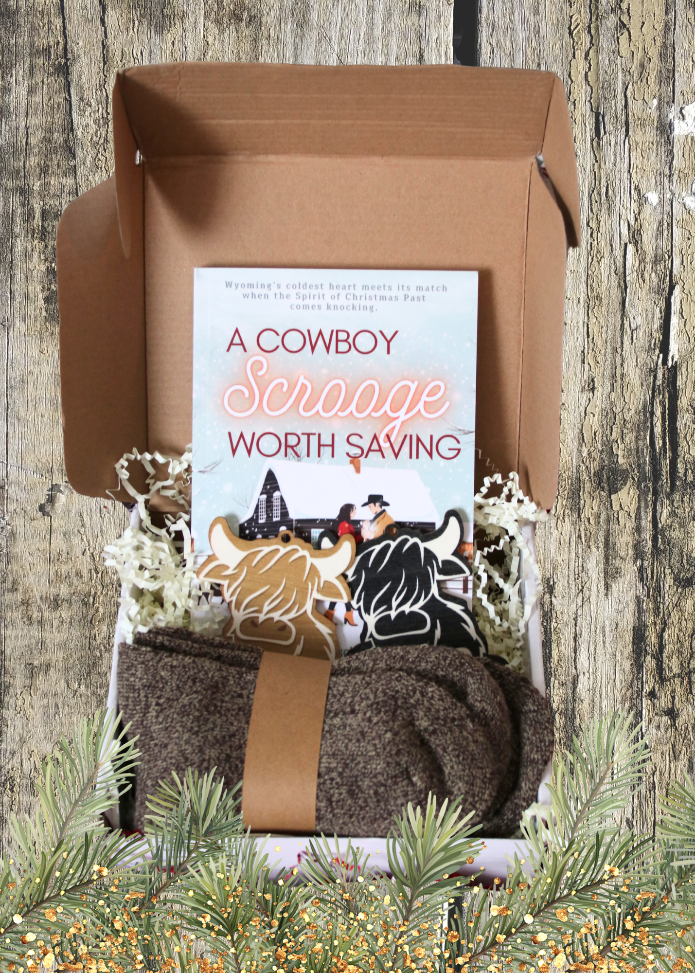 Cowboy Scrooge Gift Box